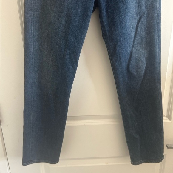 Goldsign Semi-Fit High Rise Slim Straight Leg Jeans Blue Womens Size 30 Capsule - Picture 5 of 13